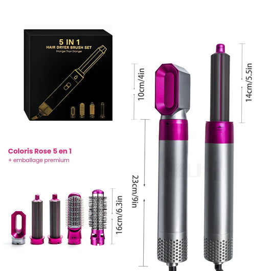 Swirl® AirStyler 5 en 1 — Sèche, lisse et boucle sans abîmer
