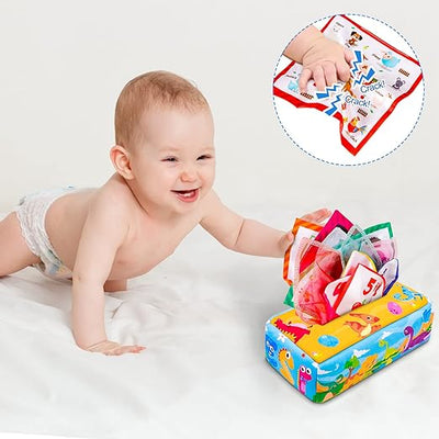 Boîte à Mouchoirs Magique Montessori pour Bébé