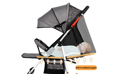 Poussette Bébé 2 en 1 Pliable et Légère