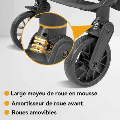 Poussette Compacte et Légère Pliable Pour Bébé
