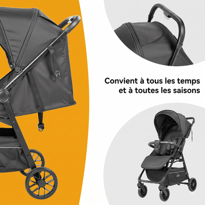 Poussette Compacte et Légère Pliable Pour Bébé