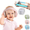 Casque Antibruit Bébé Pliable - Bandeau Réglable, Protection Auditive Enfant
