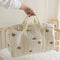 Sac de Maternité en Coton Gauffré – Grand Sac à Langer de Voyage & Poussette