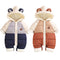 Combinaison Pilote Bébé d'Hiver Matelassée Capuche Oreilles