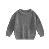 Pull en Tricot Bébé et Enfant Col Rond