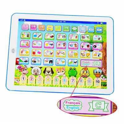 Tablette Éducative Bilingue – Apprendre en s'amusant Français & Anglais