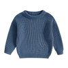 Pull Bébé et Enfant en Coton Col Rond 0-5 ans
