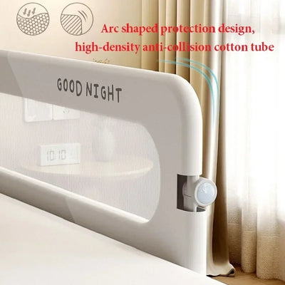Barrière de Lit Pliable Premium GoodNight – Sécurité et Sérénité pour le Sommeil de Bébé