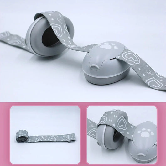 Casque Antibruit Bébé Confort – Bandeau Ajustable Doux & Protection Auditive Optimale