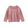 Pull en Tricot Bébé et Enfant Col Rond
