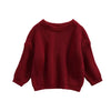 Pull en Tricot Bébé et Enfant Col Rond