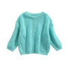 Pull en Tricot Bébé et Enfant Col Rond