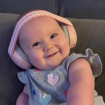 Casque Antibruit Bébé Confort – Bandeau Ajustable Doux & Protection Auditive Optimale