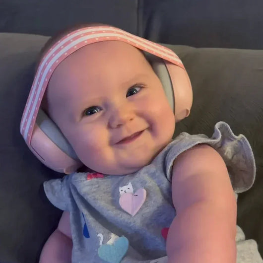 Casque Antibruit Bébé Confort – Bandeau Ajustable Doux & Protection Auditive Optimale