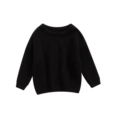 Pull Bébé et Enfant en Coton Col Rond 0-5 ans