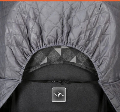 Couverture Imperméable de Poussette Anti-Pluie et Coupe-Vent pour bébé