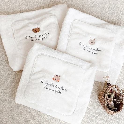 Couverture Peluche Ours