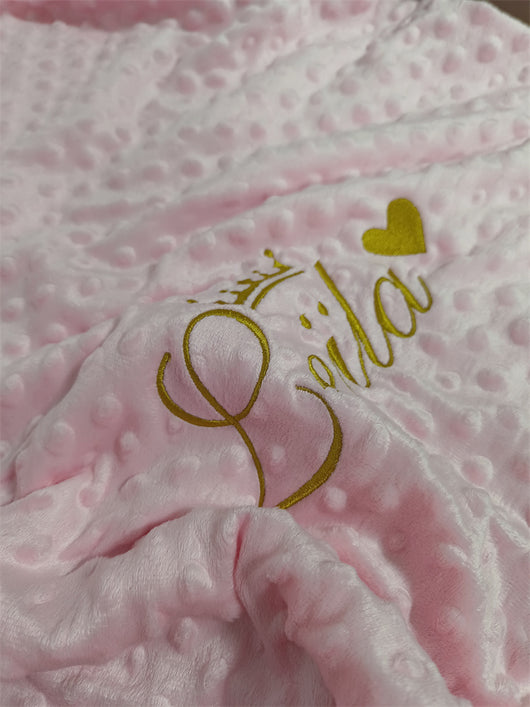 couverture personnalisée pour bébé