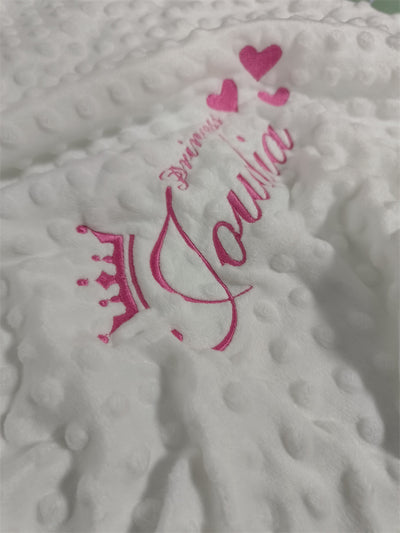 couverture personnalisée pour bébé