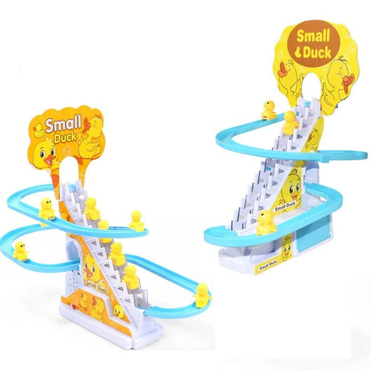 Lot de 9 jouets électriques en forme de canard d'escalier