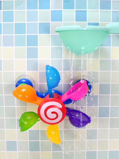 Jouets de bain colorés pour bébé