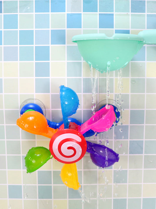 Jouets de bain colorés pour bébé