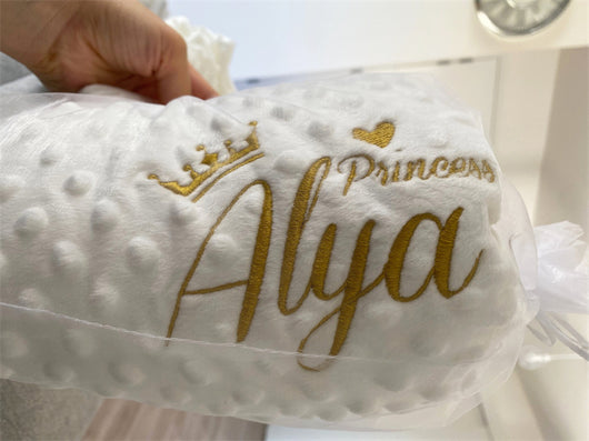 couverture personnalisée pour bébé