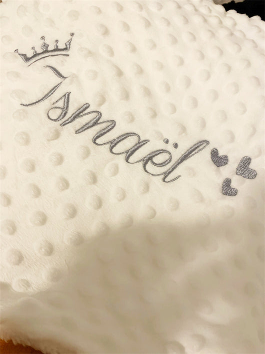 couverture personnalisée pour bébé