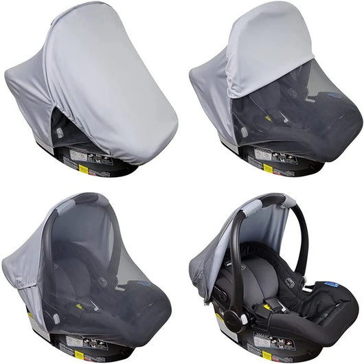 Housse de Pluie pour Siège Auto Bébé en EVA Transparent