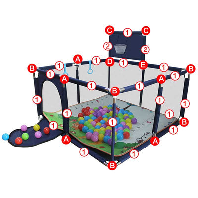 Parc Bébé Pliable