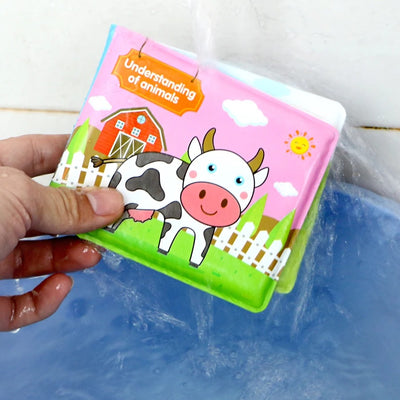 Livre Éducatif Indéchirable et Imperméable pour Bébé - Découvertes sans Limite!