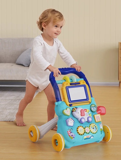 Trotteur musical pour bébé de 0 à 12 mois