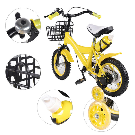 Vélo léger à pédales pour garçons et filles de 2 à 11 ans
