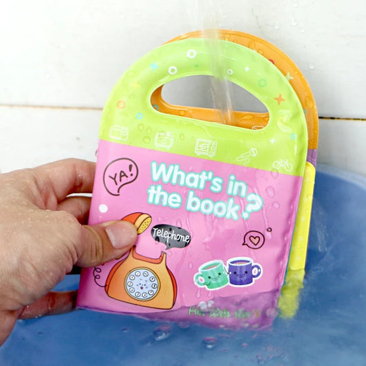 Livre Éducatif Indéchirable et Imperméable pour Bébé - Découvertes sans Limite!