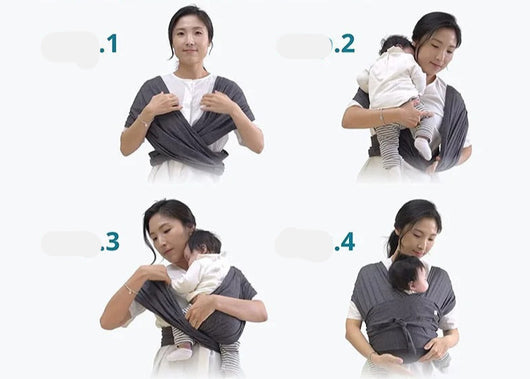 Écharpe porte bébé