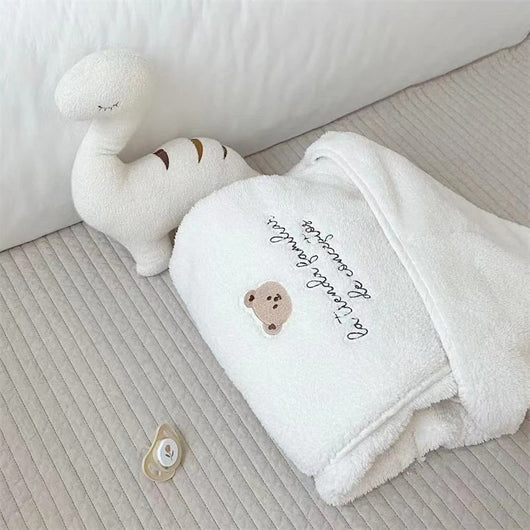 Couverture Peluche Ours