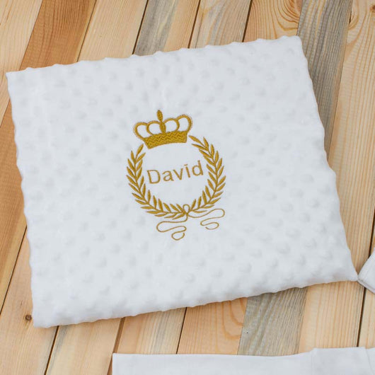 Ensemble Barboteuse avec couverture personnalisée pour Bébé