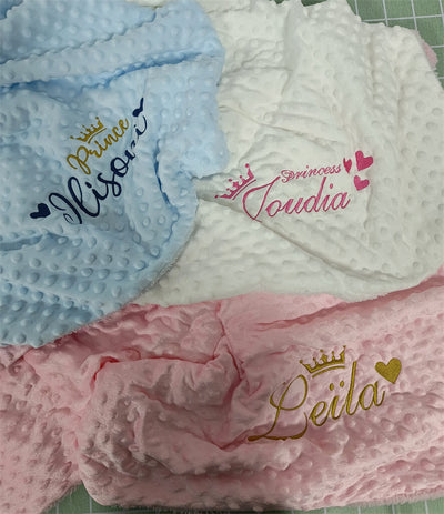 couverture personnalisée pour bébé