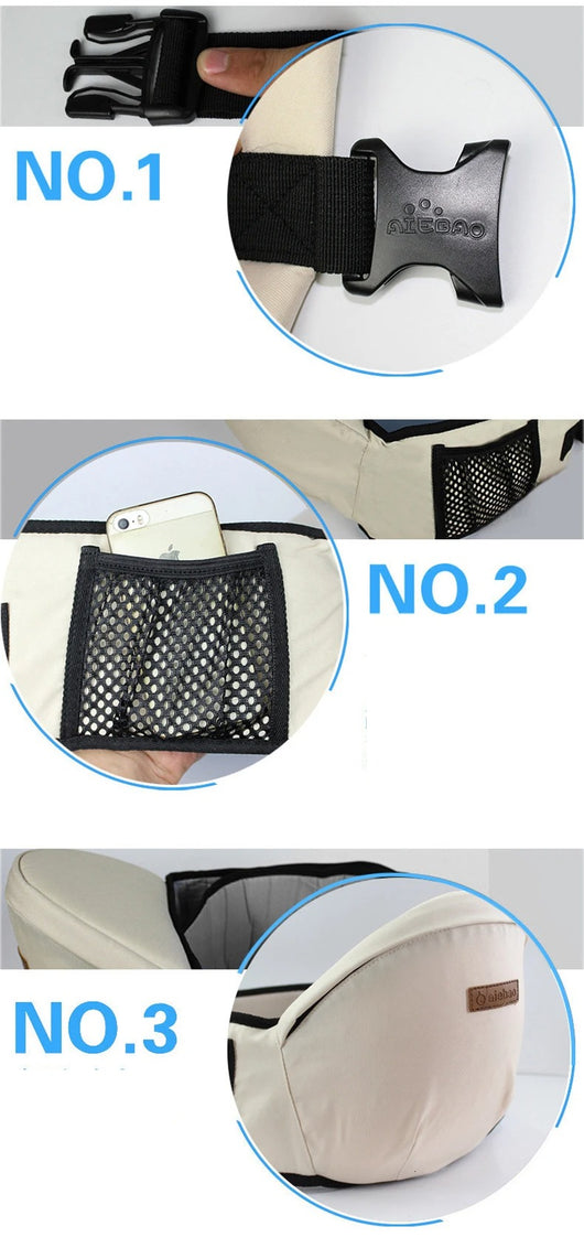 Porte-bébé de hanche pour enfants
