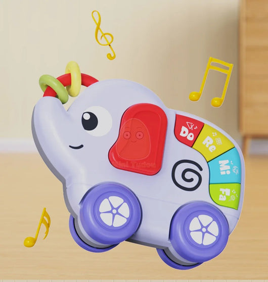 Trotteur musical pour bébé de 0 à 12 mois