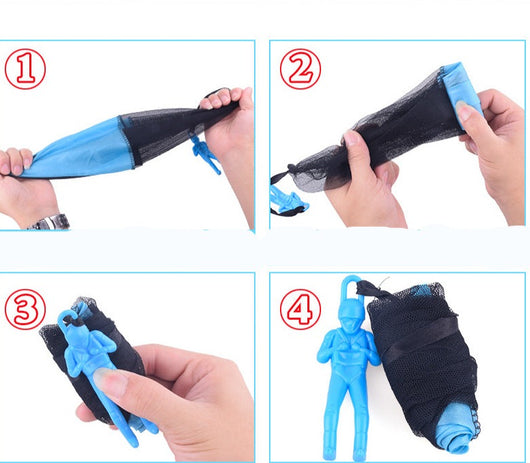 Parachute à Lancer à la Main pour Enfant