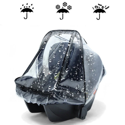Housse de Pluie pour Siège Auto Bébé en EVA Transparent