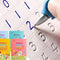 Cahier de Copie Magique pour Enfants avec Stylo Réutilisable et Autocollants d'Écriture