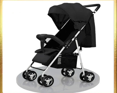 Poussette Bébé 2 en 1 Pliable et Légère