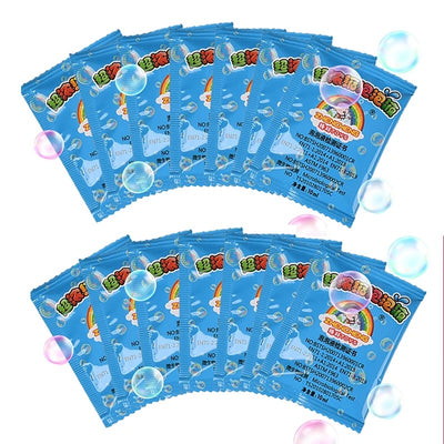 Recharges de Liquide à Bulles de Savon Concentré 100ml 10pcs