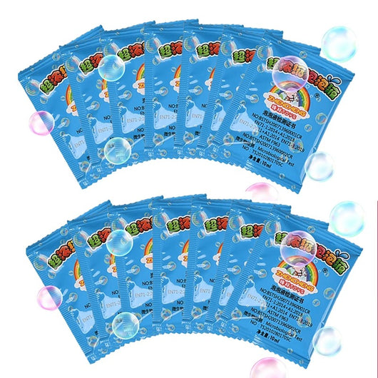 Recharges de Liquide à Bulles de Savon Concentré 100ml 10pcs