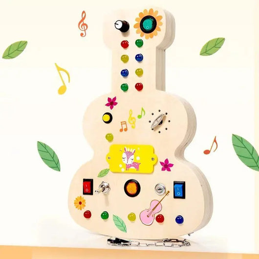 Circuit de Carte d'Occupation Montessori avec Prise Lumineuse LED