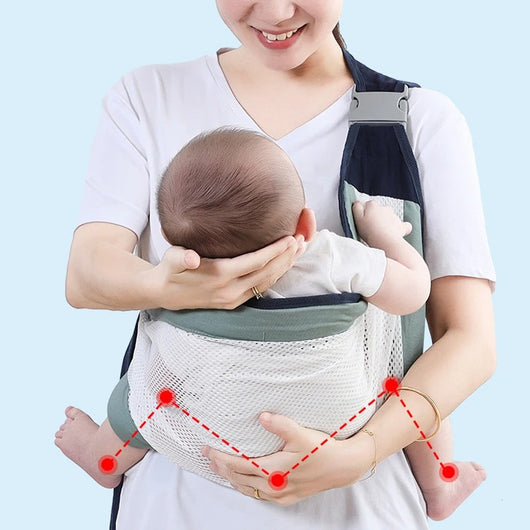 Porte-Bébé Simple d'Épaule pour Bébés de 0 à 36 moi