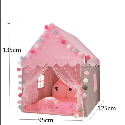 Tente portable pliante pour filles
