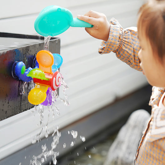 Jouets de bain colorés pour bébé